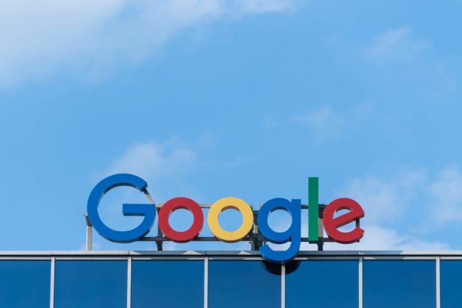 googleの看板